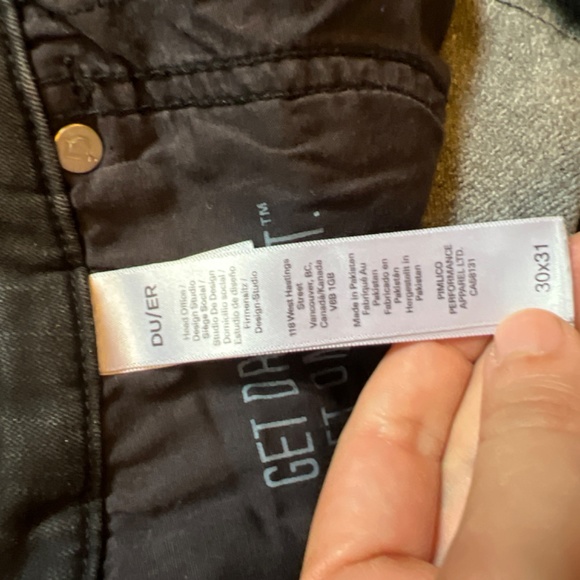 DU ER Black Fireside Skinny Jeans - Picture 2 of 3